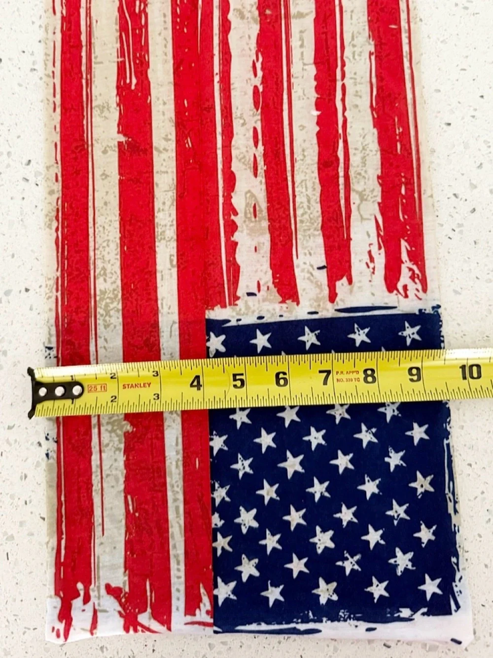American Flag Neck Gaiter Tube Scarf Face Cover Patriotic USA One Size